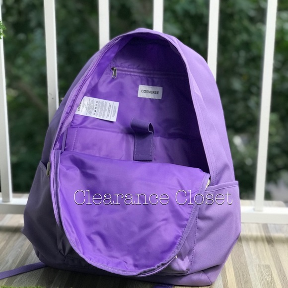NWT Converse Original Backpack Lilac WMNS - Picture 7 of 8